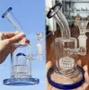 Wasserpfeifen, dicke Gläser, Wasserbecher, Bongs, berauschende Bohrinseln, Glasrauch, Wasserpfeifen, Recycler, Dab-Rig, 14-mm-Verbindung