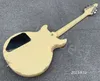 EElectric Guitarra Sólida Cor Creme Relíquia Pintura 2p90 Captadores Creme Pickguard Peças Envelhecidas Rosewood Fingerboard Dots Inlay