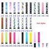 Cell Phone Straps Charms 117 Colors Neoprene Wristlet Keychain Wrist Key Belt More Design Strip Leopard Pure Color Lanyard Keyrings Lo Dhan3