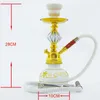 Andra hemträdgårdar arabiska glas små shisha vattenpipa med vattenpipa med hopah slang skål cachimba nargile sheesha narguile chicha vatten rör vattenpipa shisha rör 230912