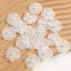 Fleurs décoratives 50pcs petites têtes de fleurs artificielles multicolores faux vêtements accessoires guirlande bricolage artisanat décoration de mariage à la maison