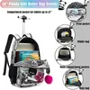 Borse da scuola Zaino con ruote Panda per zaini Gilrs con ruote Borsa elementare Trolley Viaggi Bagagli Lunch Box