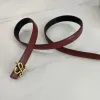 Klasyczne solidne kolorowe pasy literowe dla kobiet projektantki luksusowy moda loewe pasek vintage pin igły Paski klamry 18 kolorów Rozmiar 100-110 cm