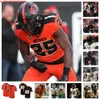 2023 Oregon State Beavers Football Jersey 74 Jacob Anderson 88 Jack Velling 63 Luka Vincic 21 Noble Thomas 55 Jason White 10 Tastean