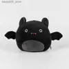 Bambole di peluche Pipistrello Peluche Morbido Peluche Pipistrello nero Bambola Cuscino di tiro Kawaii Peluche Decorazione di Halloween Regalo per i bambini Q230913