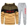 Męskie dresy jogger swobodne zimowe marka Swetatera bresowe pullover pullover furne sportowe o95v