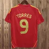 Klassiska Spanien Retro Soccer Jerseys Fabregas Xavi Luis Enrique Alonso Iniesta Pique Torres Camiseta de Futbol Football Shirts 98 99 1994 1996 2002 2008 2012 2012 18