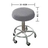 Chair Covers Round Stool Cover Lounge Outdoor Anti-dust Garden Table Polyester Banquet