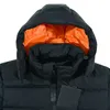 Knucke Puffer Ceketler Erkekler Tasarımcı Gerçek Coyote Kürk Dış Mekan Wyndham Windinger Jassen Dış Giyim Kapüşonlu Fourrure Mantau Aşağı Ceket Ceket Hiver Parka Doudoune