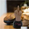 1Pcs Finger Solar Powered Schütteln Auto Ornament Dashboard Dekoration Wackeln Spielzeug Schreibtisch Gadget Wohnkultur Büro Drop Lieferung Dhml9