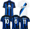 23-24 LAUTARO 10 LUKAKU 90 Home Away Soccer Jersey Customed Thai Quality ASLLANI 14 BARELLA 23 GOSENS 8 DE VRIJ 6 ERIKSEN 24 dhgate Discount Football wear