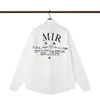 designer Men's Dress Shirt Luxury Slim Silk T-shirt Long sleeve Casual business clothing plaid brand Black and white Shirts Men's Shirts shirt men M-3XL