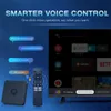 ATV Q1 Smart TV Box Android 10 Allwinner H313 2GB 16GB prise en charge Google Voice double 2G 8G Wifi BT 4K AndroidTV décodeur