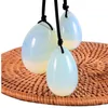 Jade Ei Set Bohrer Opalite Yoni Ei Mineral Quarz Stein Healing Massage Ball Kegel Übung Beckenboden Muskel Für Women238E