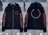 Mode Luxe Hommes Vestes Designer Chromes Zipper Sweatshirts Coeur Fer À Cheval Croix Imprimer Marque Ch Sweats À Capuche Femmes Manteau Casual Pull Lâche Veste xxxl