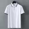 Polos pour hommes Hommes et femmes Polos à manches courtes de haute qualité Casual Plus Taille 11XL Coton Personnalisable Bureau d'été Camisas