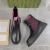 Scarpe firmate da donna Stivali moda da uomo di lusso Stivali da donna da esterno resistenti all'usura realizzati in vera pelle con piattaforma impermeabile antiscivolo