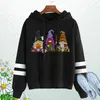 Sweats à capuche pour femmes 2023 Halloween Gnome Kawaii Vêtements d'hiver pour femmes Hommes Vintage Sweat-shirt Hiphop Streetwear Y2K Pulls à capuche