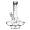 Waterpijpen Unieke glazen bong Heldere waterpijp Recycler Dab Rig Douchekop Perc Percolator Olieplatforms 14,4 mm gezamenlijke bongs Waterleidingen 8,2 inch