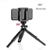 Selfie Monopods Esnek Tripod Telefon Tutucu Ayarlanabilir Stand Anti-Shake Selfie Stick Universal Bracket 360 Derece Akıllı Telefonlar için Dönüş L230913
