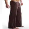 Calças de yoga dos homens sleep bottoms lazer sexy sleepwear para homem manview yoga calças compridas calcinha calças cuecas 286b