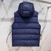 Designer luxe Polar North Fashion Street coton doudoune gilet hommes et femmes parka lettre motif imprimé chaud lâche décontracté doudoune