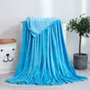 Wholesale Solid Color Blanket Coral Fleece Blanket Flannel Gift Yoga Cover Blanket Flannel BlanketS