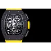 Richa Milles Watch BP 공장 남성 시계 시계 슈퍼 클론 AAAA 메커니즘 손목 시계 RM1103 전체 기능 크로노 그래프 UHR Z6KV 최고 NTPT 탄소 섬유 케이스 캘린더 W