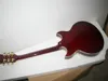 Nowy sklep niestandardowy Red Jazz Electric Guitar Form China