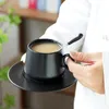 Caffettiere Yaguang 300CC Tazza in ceramica con piatto Set europeo Cappuccino