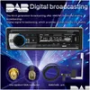 12V samochód MP3 odtwarzacz muzyki Bluetooth Dabadd AM/FM Radio Dual USB Kolorf światła przycisk SD Karta U Dysk może ładować upuszczenie telefonu de dh2ac