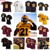 2023 State Sun Devils Football Jersey 93 Tristan Monday 29 Shawn Russ 23 Keontez Bradley 13 Josiah Cox 45 K'vion Thunderbird 73