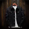 Herrenjacken, Herren-Jeansjacke, zerrissene Löcher, Herren-Jeansjacken, Weiß, Schwarz, Rot, Rosa, lässige Oberteile, männlich, weiblich, Jeansmantel, Designer-Cowboy-Kleidung, Streetwear, Hip-Hop-Oberteil