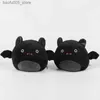 Bambole di peluche Pipistrello Peluche Morbido Peluche Pipistrello nero Bambola Cuscino di tiro Kawaii Peluche Decorazione di Halloween Regalo per i bambini Q230913