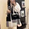 26% OFF New autumn and winter Korean lazy style dual color letter casual scarf women's long reversible shawl outerwear