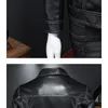 Giacca da uomo in pelle finta causale vintage Cappotto da uomo Outfit Design Motor Biker Tasca con zip PU Business Abbigliamento semplice 4XL 230912