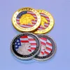 US 9/11記念メダルツインタワーズニューヨークワールドトレードセンター軍事コイン作戦タリバンオウドアン