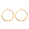 18k gold Filled Huggie Hoop Earrings Stud Piercing Hinged Clicker Ear Lip Nose Septum Surgical Steel Clip Punk347J