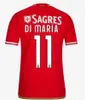 2023 Benfica PIZZI #11 Di Maria voetbalshirts 23/24 uit GRIMALDO J.WEIGL J.MARIO shirts kindertenue DARWIN CHIQUINHO RAFA SEFEQOVIC OTAMENDI G.RAMOS voetbaluniformen