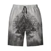 Shorts pour hommes Arbre de vie Yggdrasil Imprimer Hommes Maillots de bain Séchage rapide Beachwear Beach Board Viking Norse Boardshorts