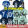 2023 2024 PALMER CAICEDO ENZO Fernandez MUDRYK voetbalshirts 22 23 24 STERLING NKUNKU FOFANA voetbalshirt set JAMES CUCURELLA CHILWELL camiseta Mannen Kids Kit