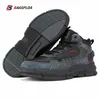 Chaussures habillées bottes de neige en cuir imperméables pour hommes garder au chaud confortable décontracté résistant à l'usure baskets de randonnée Baasploa mâle marche 230912