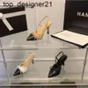 Neue 23er-Jahre-Abendschuhe, Designer-Sandalen, Kätzchen-High-Heels, Fliege, Zehenbereich, farblich passende High-Heels, Modemarke, Sommer, spitzer Rücken, einzelne Damen-High-Heels-Schuhe