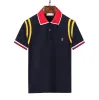Designer T Shirt Podstawowy biznes Polos T Shirt Fashion France marka tee męskie haftowane poloss Armbands Listki odznaki polo tops 002#