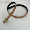 Classic solid color letter belts for women designer Luxury Fashion loewe belt Vintage Pin needle Buckle Beltss 18 colors size 100-110cm