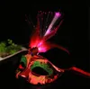 LED Fiber Light up Mask Masquerade Fancy Dress Party Princess Feather Glowing Masks masquerade masks