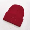 Designer Frauen Winter Hut Mode Minimalistischen Gestrickte Hut Stil Weiche Dicke Beanie Hüte Für Frauen Streetwear Winter Ca