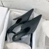 Pacchetto di pantofole per scarpe da design toteme nuove donne puntate con punta di piedi pigro scarpe sandali modelli di design tallone alto scarpe single mi1d 2jhf