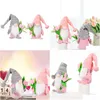 Christmas Decorations Cute Decoration Spring Tip Gnomes Plush Dwarf Doll Toy Home Kitchen Ornaments Mothers Day Gift Fy2683 Drop Deliv Dhboa