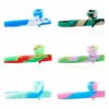 Inovador colorido silicone pirex tubos de vidro grosso bolso mini estilo filtro tela buraco tigela portátil erva seca tabaco cigarro titular bong tubo de fumar